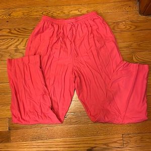 Alfred Dunner 100% Silk Pink Pants - Size 10P